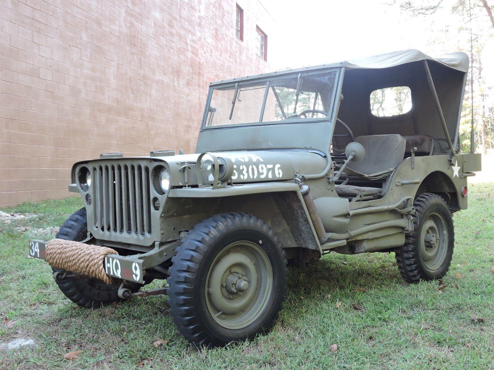 1942 Jeep Willys na prodej