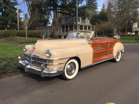 1948 Chrysler Town &amp; Country Convertible na prodej
