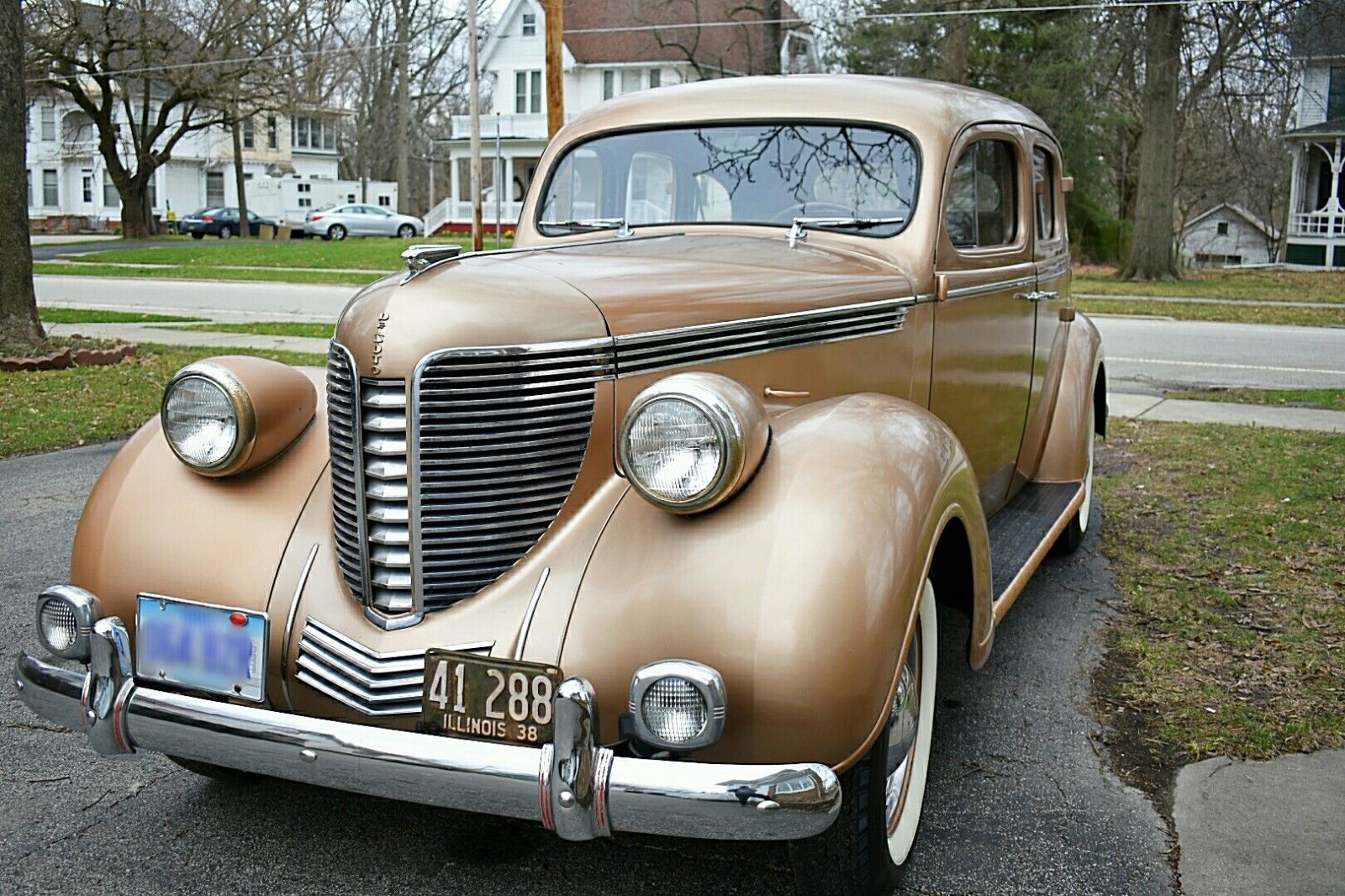 1938 DeSoto S5 Deluxe Sedan Na Prodej