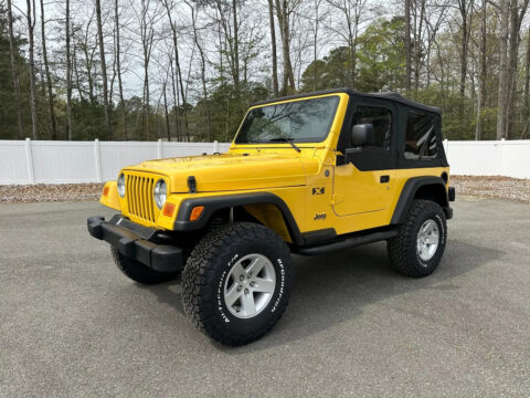 2004 Jeep Wrangler na prodej