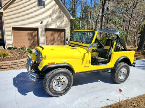 1981 Jeep CJ na prodej